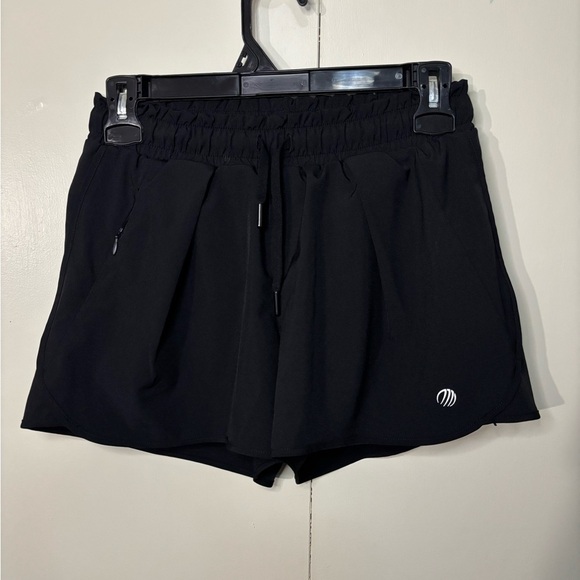 MPG Black Athletic Shorts Lightweight Moisture-Wicking - Picture 1 of 3